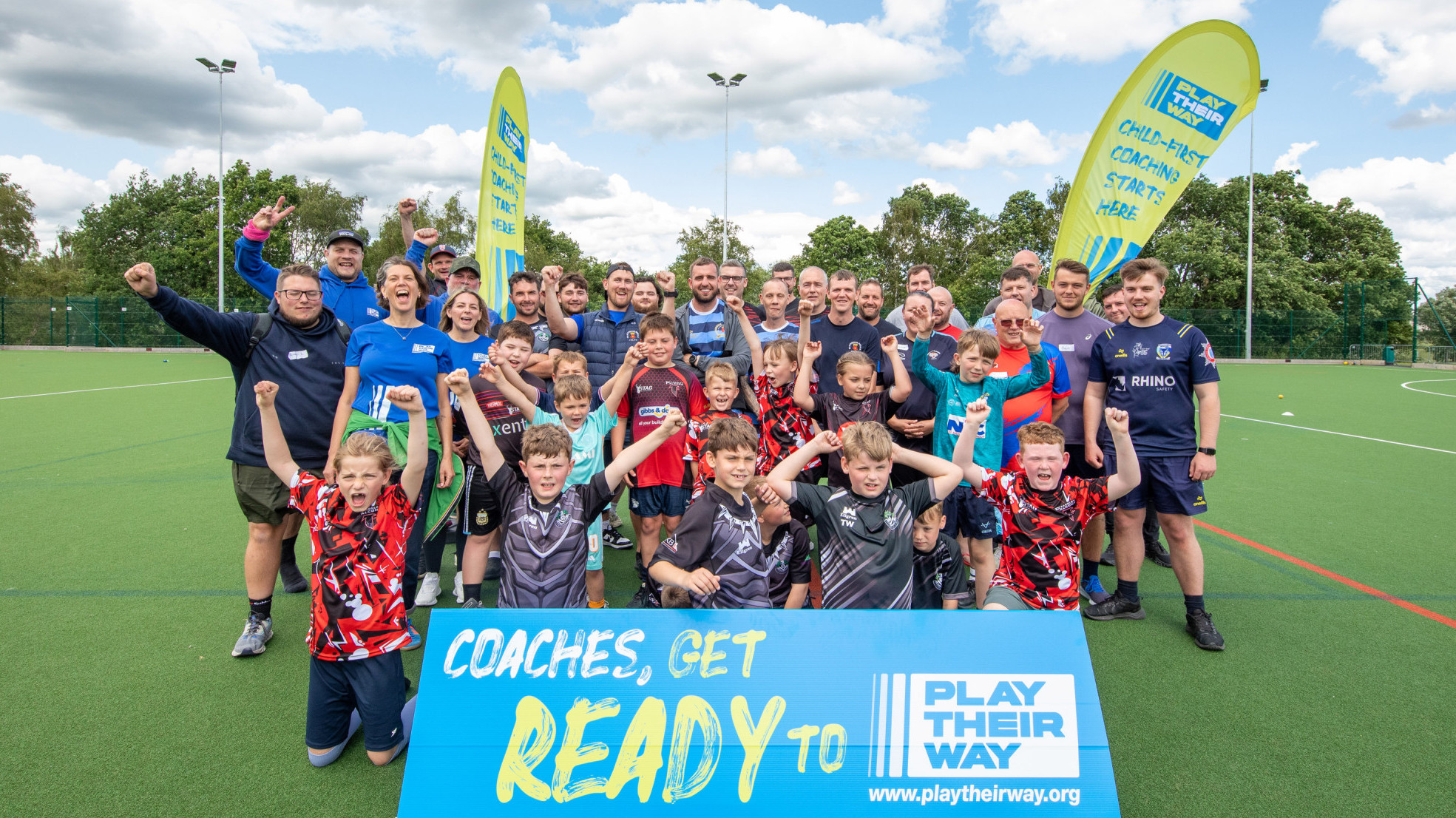 PLAY THEIR WAY AND RFL TEAM UP TO SUPPORT COACHES ON CHILD-FIRST JOURNEY  