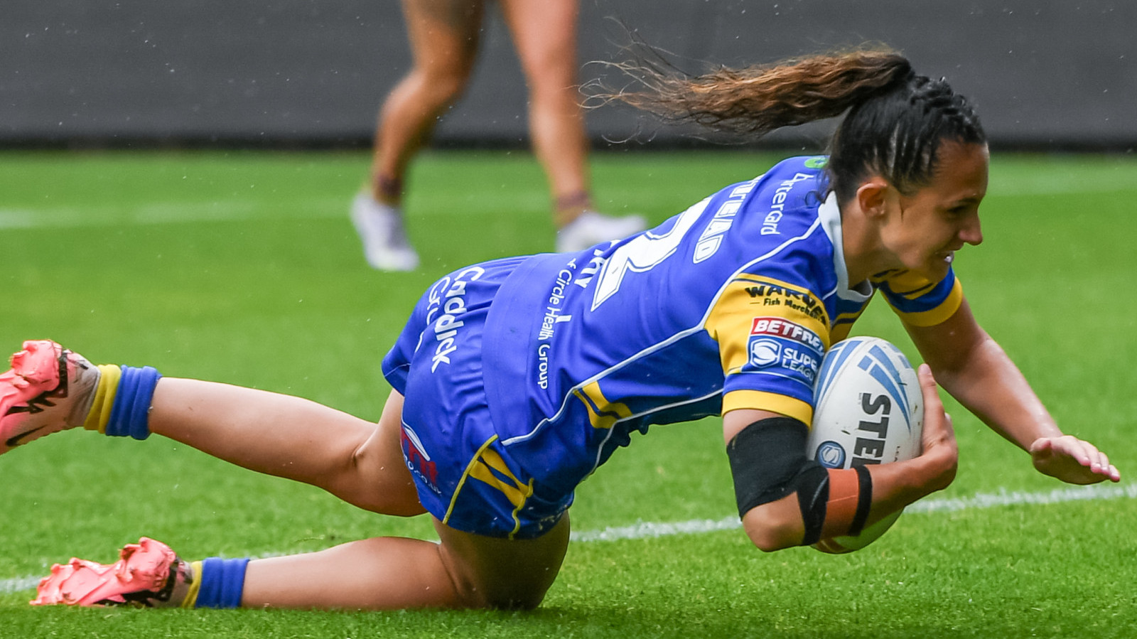 Hat trick star Stead pleased to play role in win over Giants