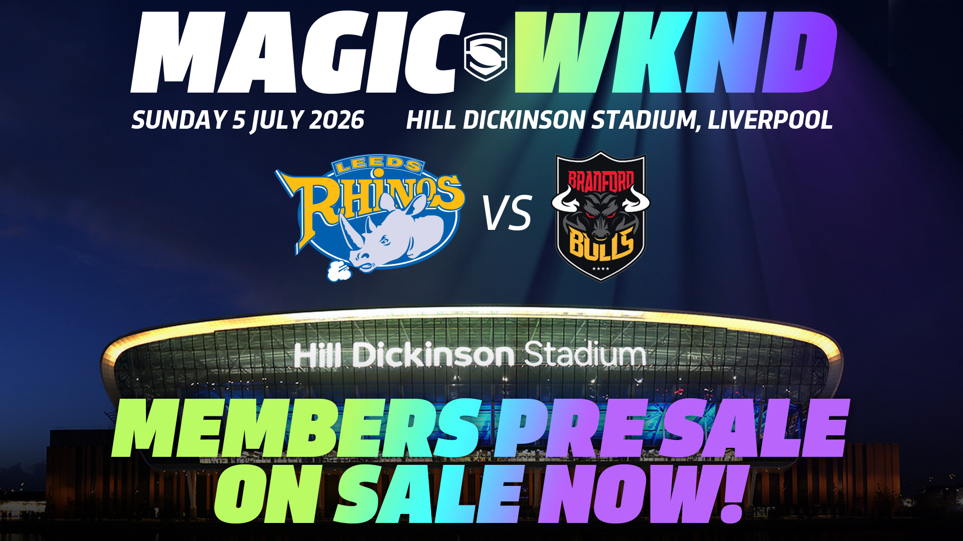 Magic WKND on sale today to 2026 members!