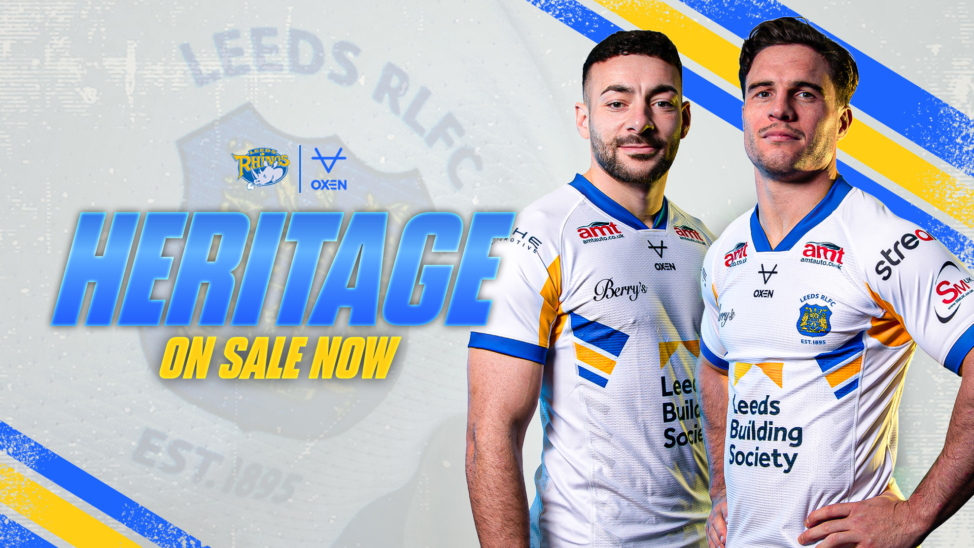 Leeds Rhinos unveil heritage kit to mark 30 years since the dawn of Super League