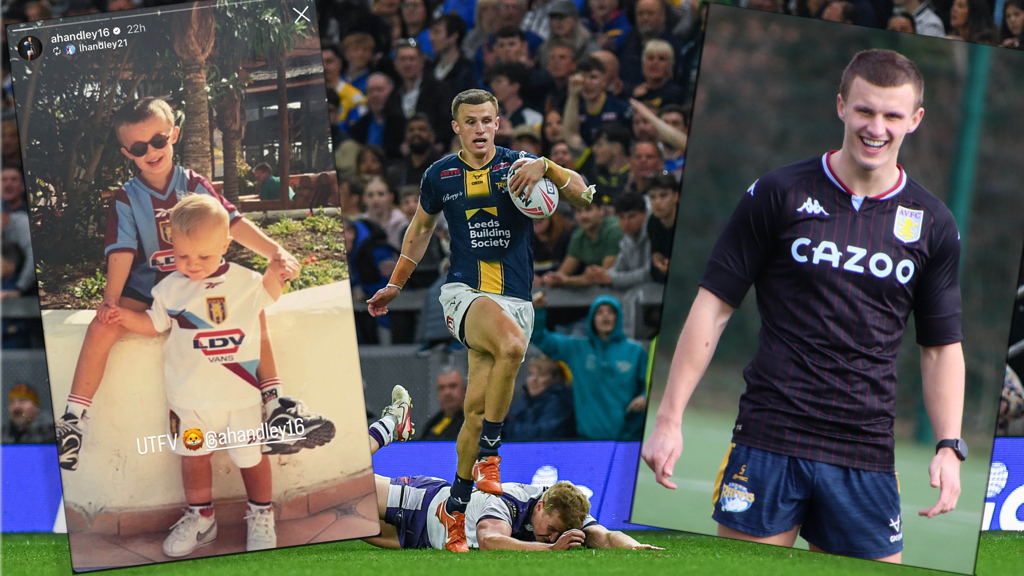 Handley over the moon with Villa European win