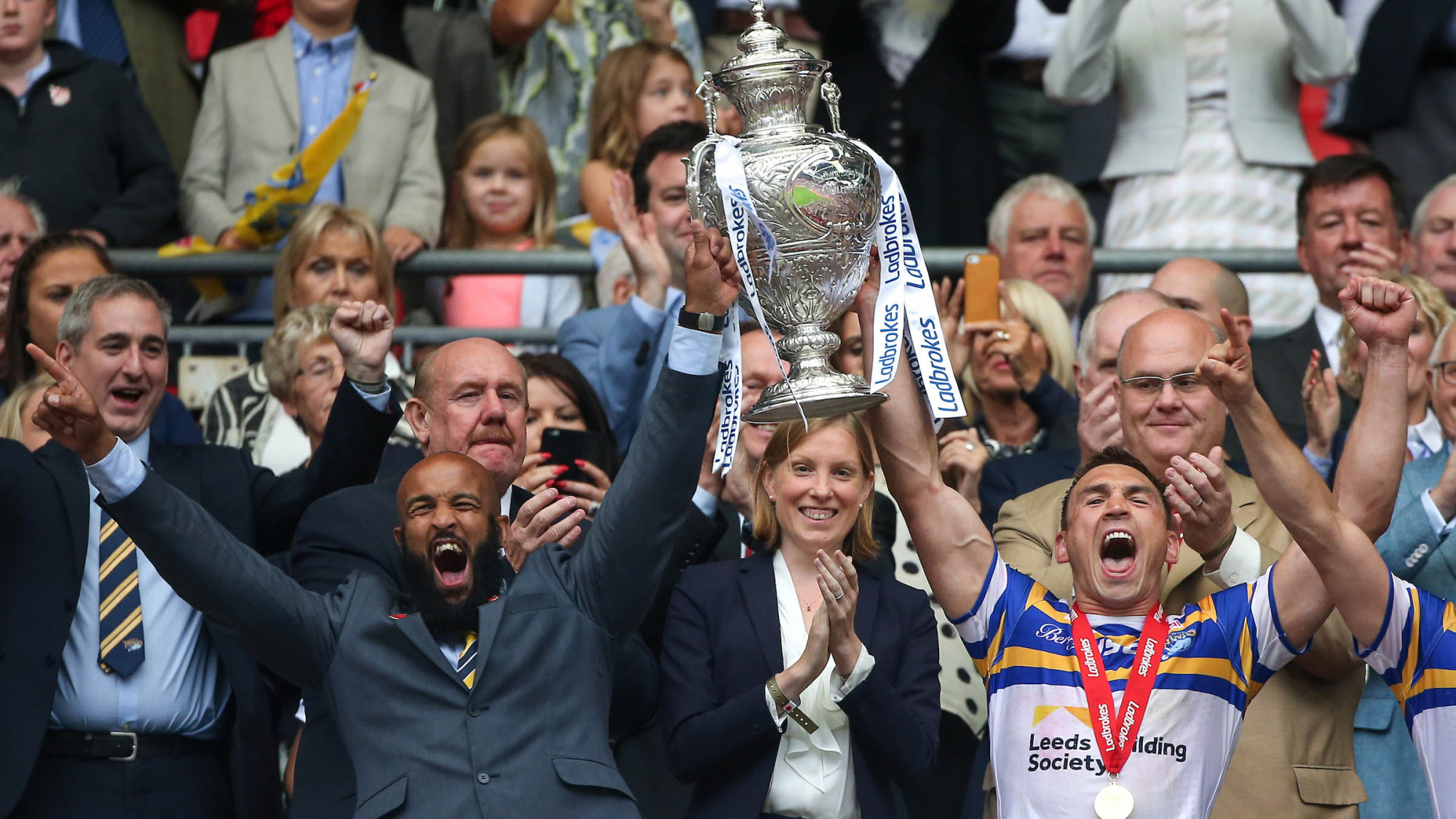 Jones-Buchanan proud of friend Sir Kev