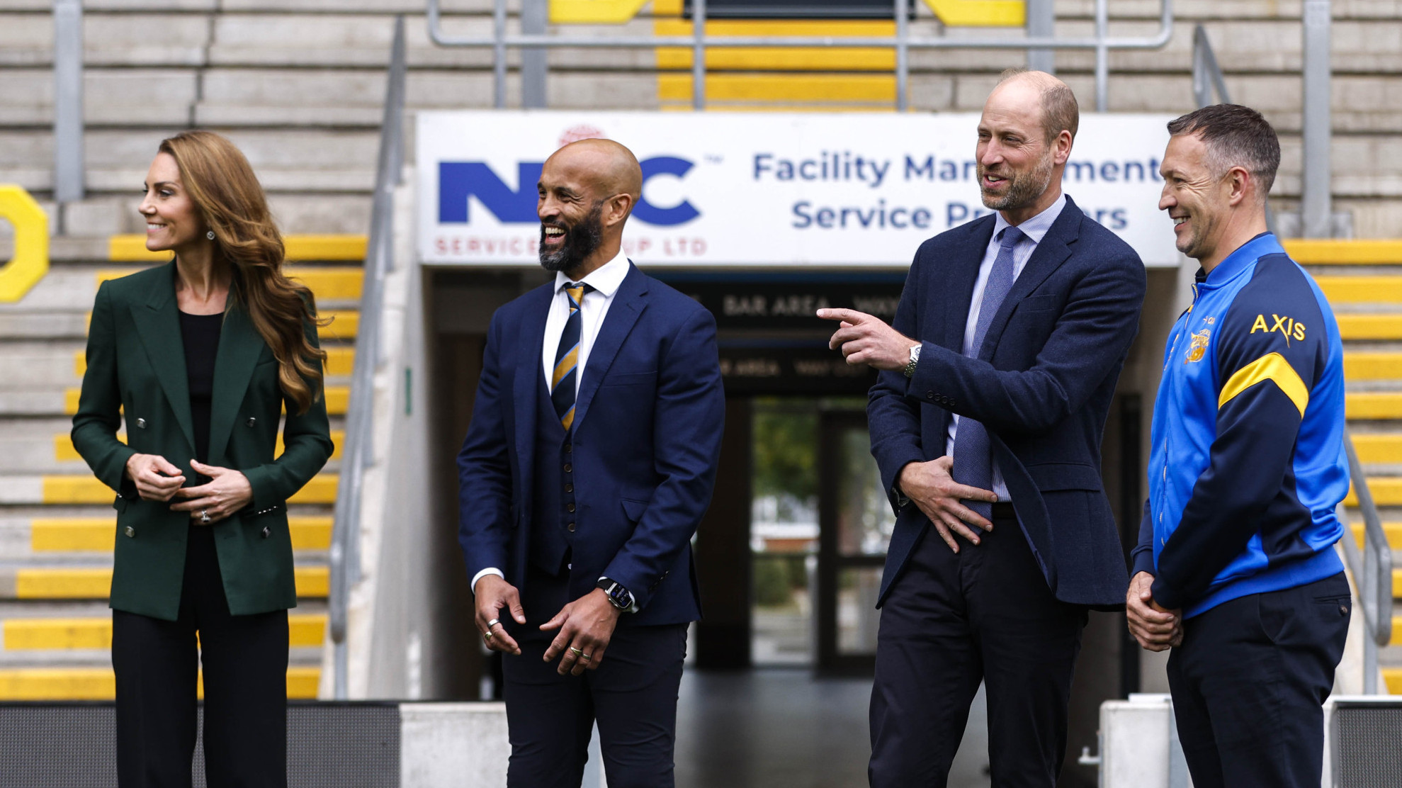 Royal visit to AMT Headingley Stadium