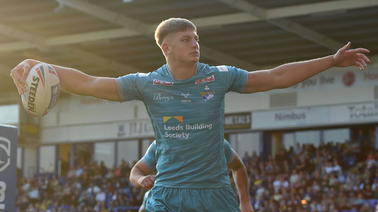 Aaron Ralfs Rugby Match Action: Wolves v Rhinos