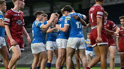Young Rhinos rally around each other after Wigan defeat