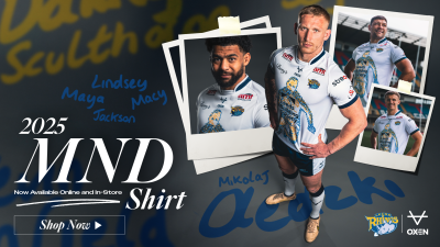 Leeds Rhinos MND Awareness game to get national spotlight