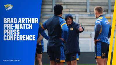 Brad Arthur pre-match press conference in full
