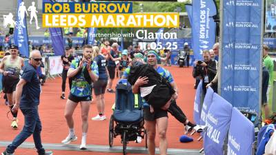 Rob Burrow Leeds Marathon 2025