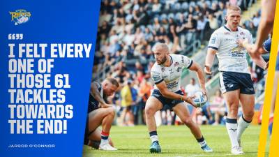 O'Connor says Rhinos needed to dig deep for the win