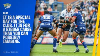 Oledzki said the players wanted to do occasion justice