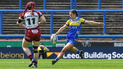 Match Action: Rhinos Women v Warriors Women