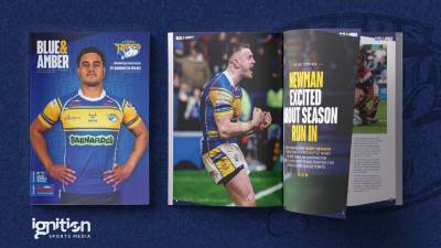Get the latest edition of Blue & Amber at today's game!