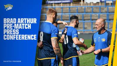 Brad Arthur pre-match press conference in full