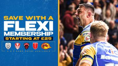Don't miss another home game with our Flexi Memberships