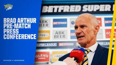 Brad Arthur pre-match press conference in full