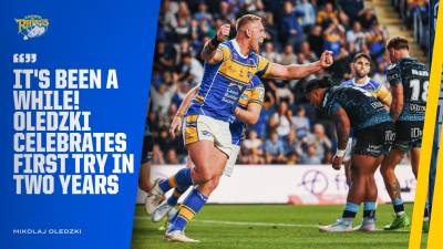 Oledzki pleased to end try scoring drought