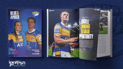 Get the latest edition of Blue & Amber at today's game!