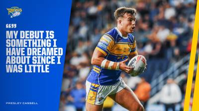 Teenager Cassell humble after making Rhinos debut