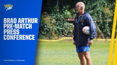Brad Arthur pre-match press conference in full