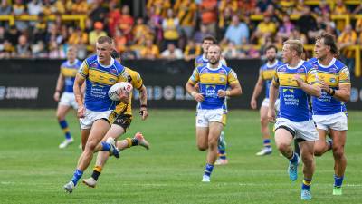 Match Action: Castleford Tigers v Leeds Rhinos