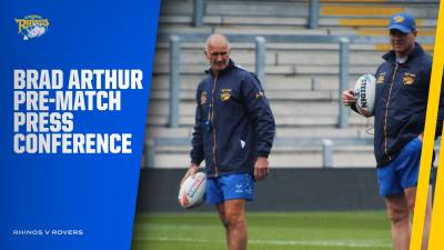Brad Arthur pre-match press conference in full