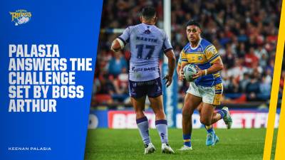 Man of the Match Palasia rising to the challenge