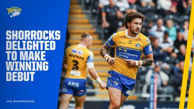 Shorrocks delighted to make winning debut