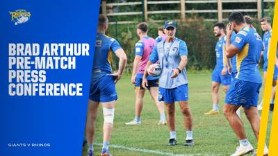 Brad Arthur pre-match press conference in full