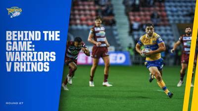 Behind the Game - Wigan Warriors v Leeds Rhinos