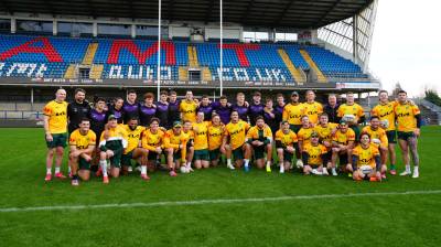 Kangaroos invite Leeds Beckett players for once in a lifetime training session
