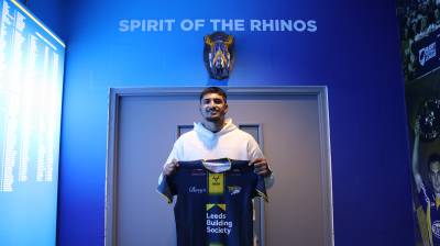 Mata'utia ready to get stuck in with Rhinos