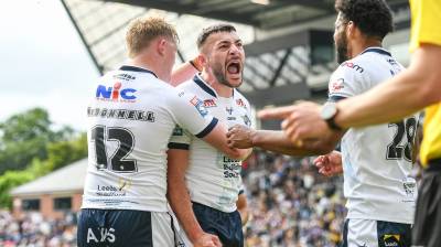 Connor loving life at the Rhinos