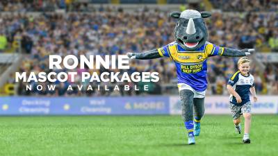 Ronnie Mascot Package now available for 2026!