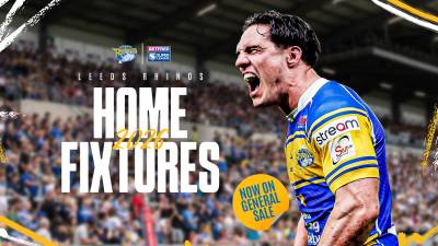 2026 Home Fixtures on General Sale
