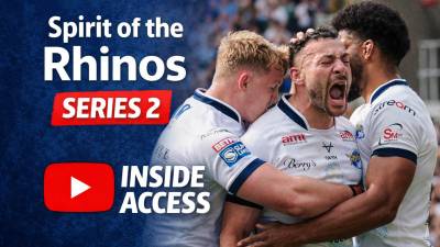 Spirit of the Rhinos - Series 2 - Out Saturday 31st January