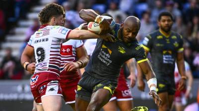 Match Action: Wigan Warriors v Leeds Rhinos