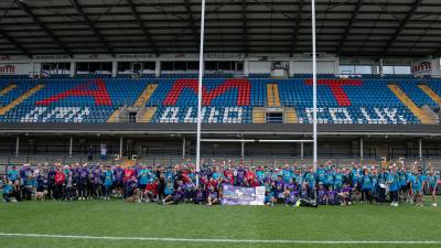 March of the Day walkers reach AMT Headingley