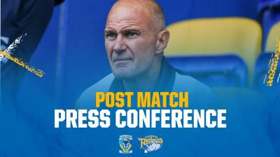 Brad Arthur Post Match Press Conference