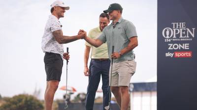 Rhinos stars get in full swing at The Open
