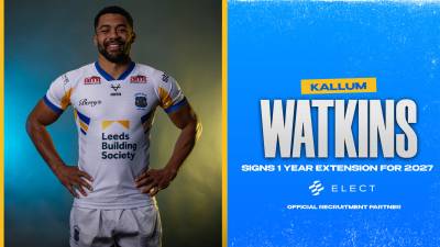 Watkins signs new one-year Rhinos extension 