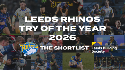 Voting open to decide Leeds Rhinos Try of the Year nominees