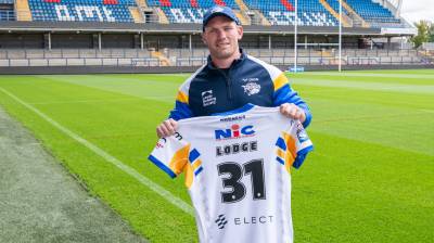 Lodge set for Rhinos debut