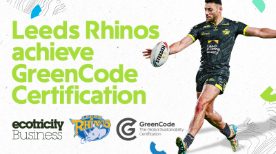 Leeds Rhinos become first UK rugby club to achieve highest GreenCode standard