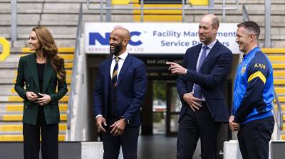 Royal visit to AMT Headingley Stadium
