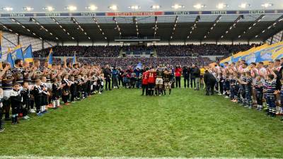 Watch the Rob Burrow /Jamie Jones-Buchanan testimonial in full 